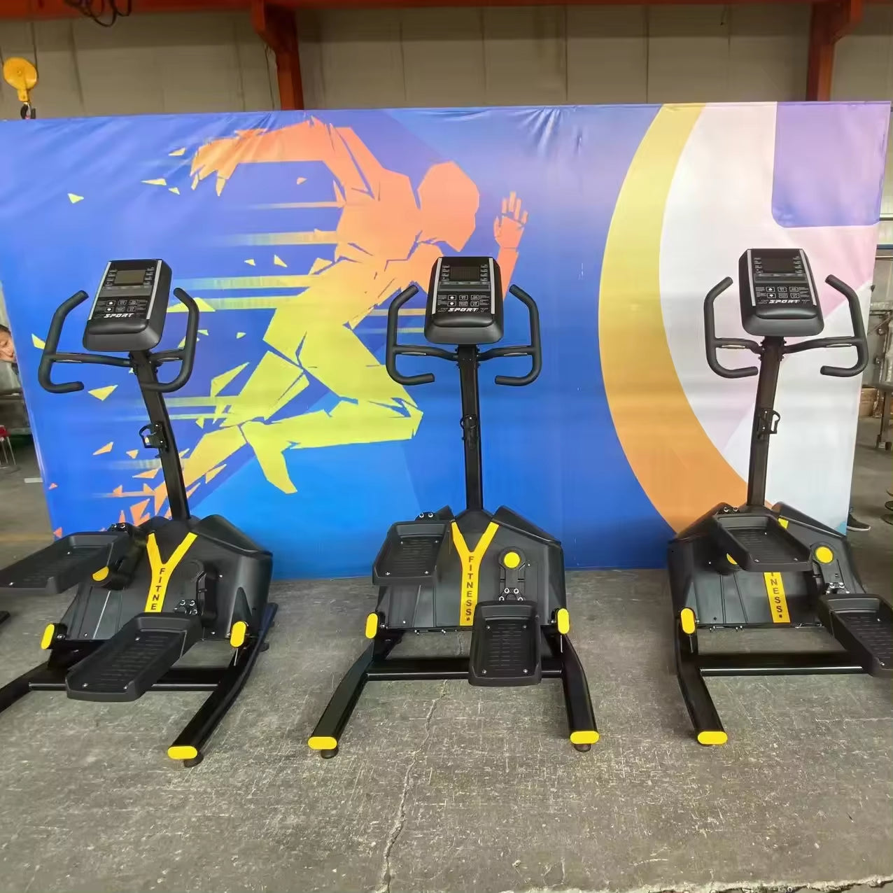 Fitness Gym Equipment Elliptical Machine Commercial Elliptical Cross Trainer Horizontal Elliptical
